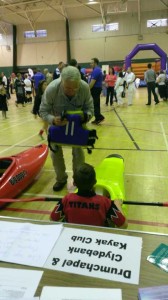 Bill at the West Dumbartonshire Club Sports Show Aug 2013